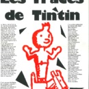 Affiche de l'exposition Les traces de Tintin dans l'imaginaire. [Exposition] Maison de la Culture de Tournai, janvier 1987